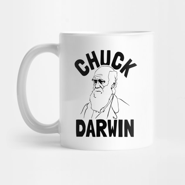 Charles Darwin Evolutionary Biologist / Scientist Portrait by Huhnerdieb Apparel